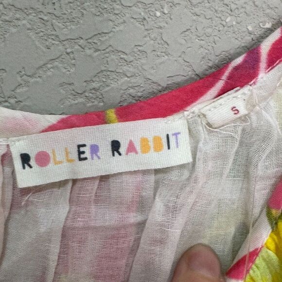 Roberta Roller Rabbit Maxi Dress Size Small Dakota Floral Tiered NEW $228 - Picture 2 of 11